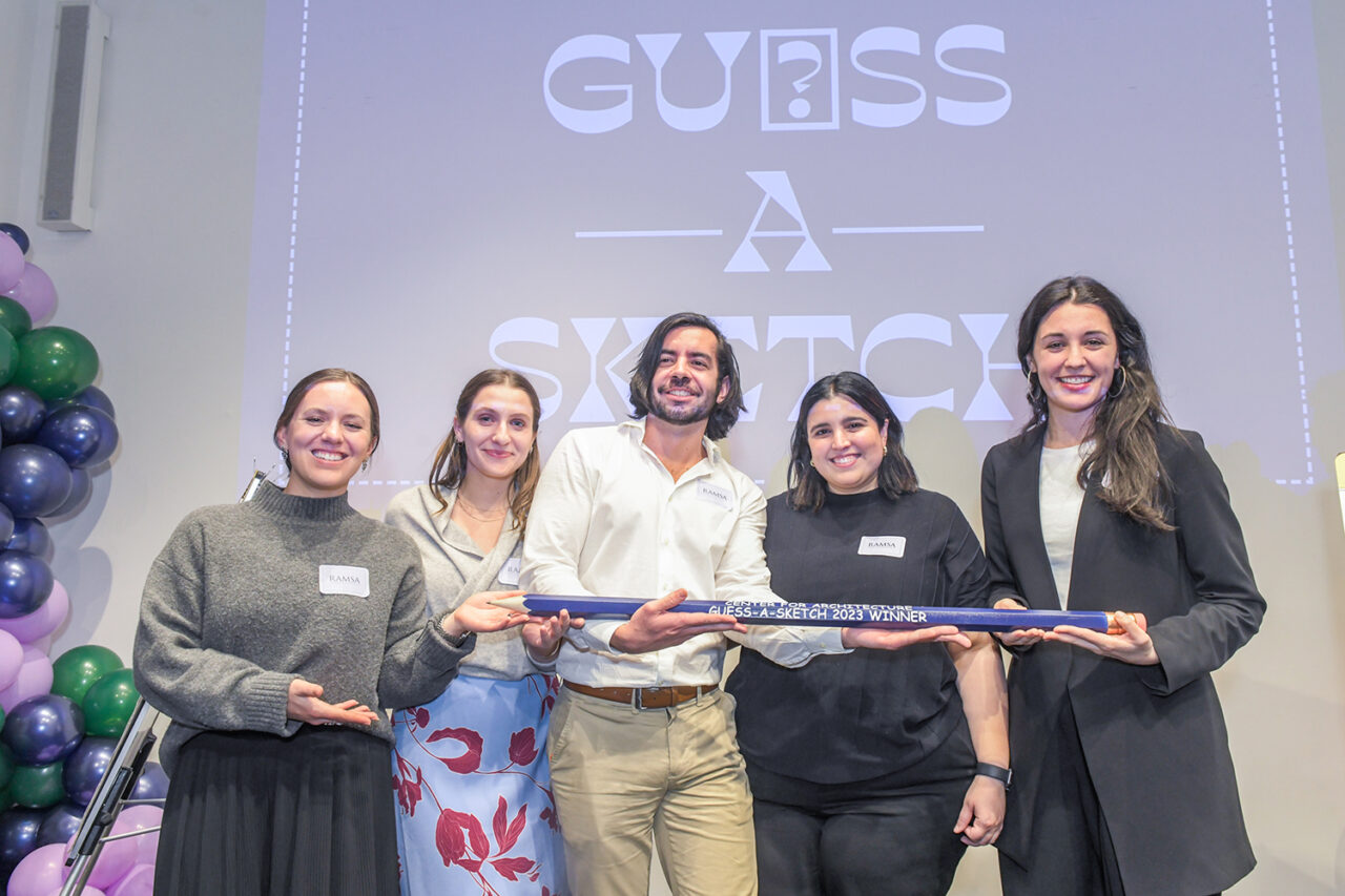 RAMSA team receives winner's trophy. Photo: Matthew Carasella.