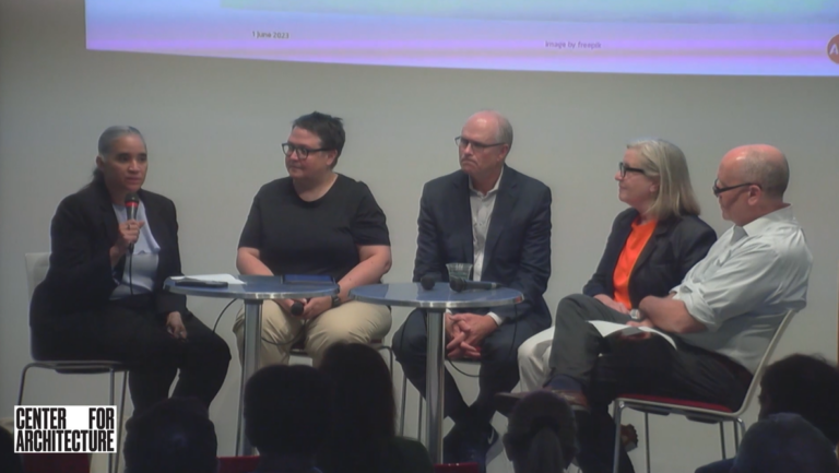 Image of Panelists at Changes in Campus Residential Life: Designing for a New Student Generation event