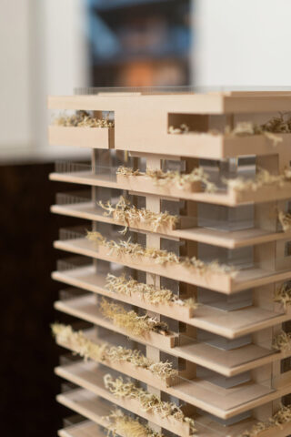 Installation view, Generation Proxima, Center for Architecture, 2023. Photo: Asya Gorovits.