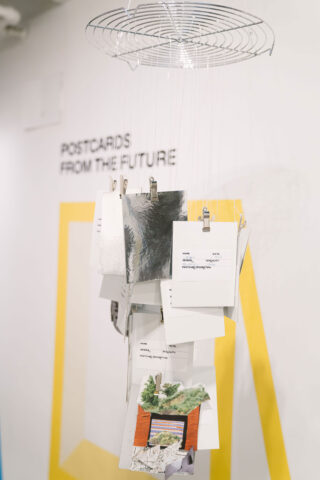 CFA Lab: Seeking Refuge and Making Home in NYC, installation view, Center for Architecture, 2023.