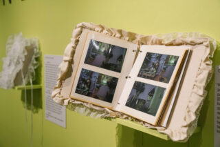 CFA Lab: Seeking Refuge and Making Home in NYC, installation view, Center for Architecture, 2023.