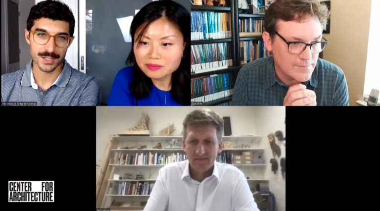 Image of panelists at Circular Economy and Design Part 2 – Disassembly and Reuse event