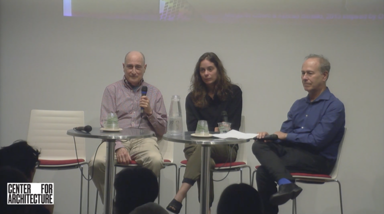 Image of Panelist at Architectonics of Music event