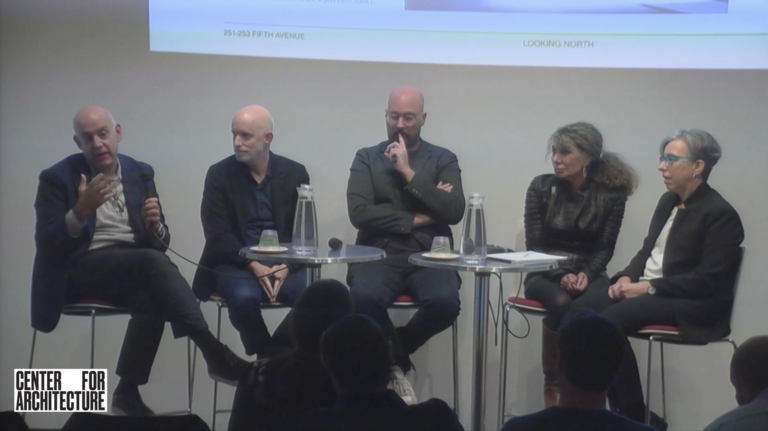 Image of Panelists at Tall Buildings in Historic Districts: Heritage, Conservation and New Structures event