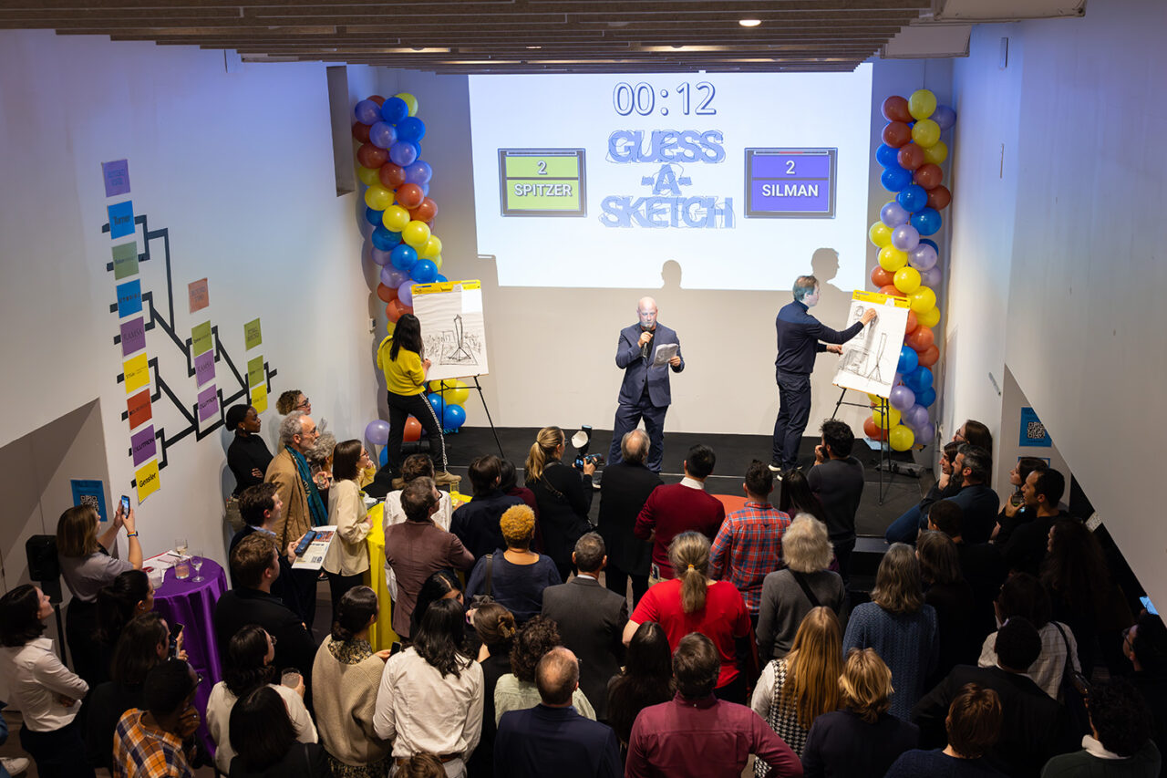 Guess-A-Sketch aerial view