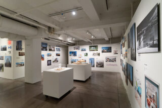 Installation view, Built by New York, Center for Architecture, 2024