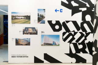 Installation view, Built by New York, Center for Architecture, 2024