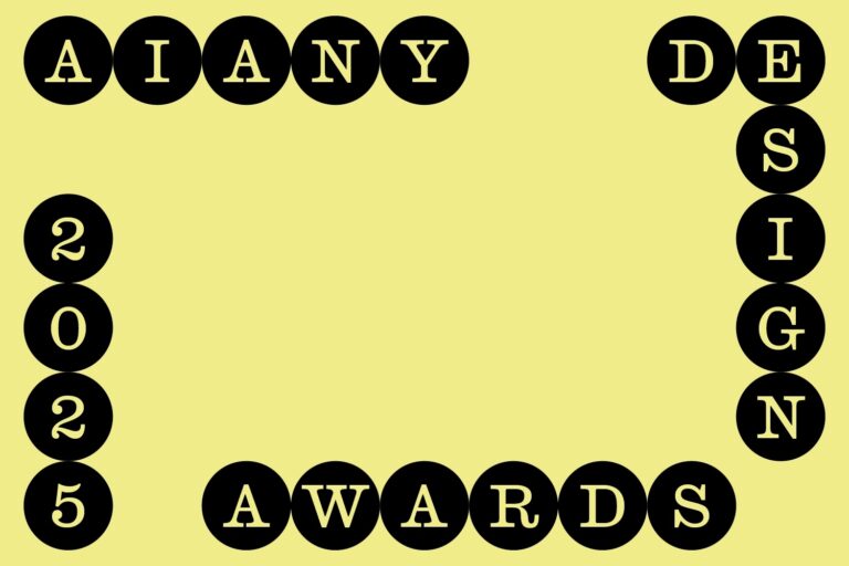 AIANY Design Awards graphic identity