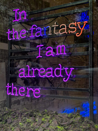 Installation view, Fantasizing Design: Phyllis Birkby Builds Lesbian Feminist Architecture, Center for Architecture, 2025.