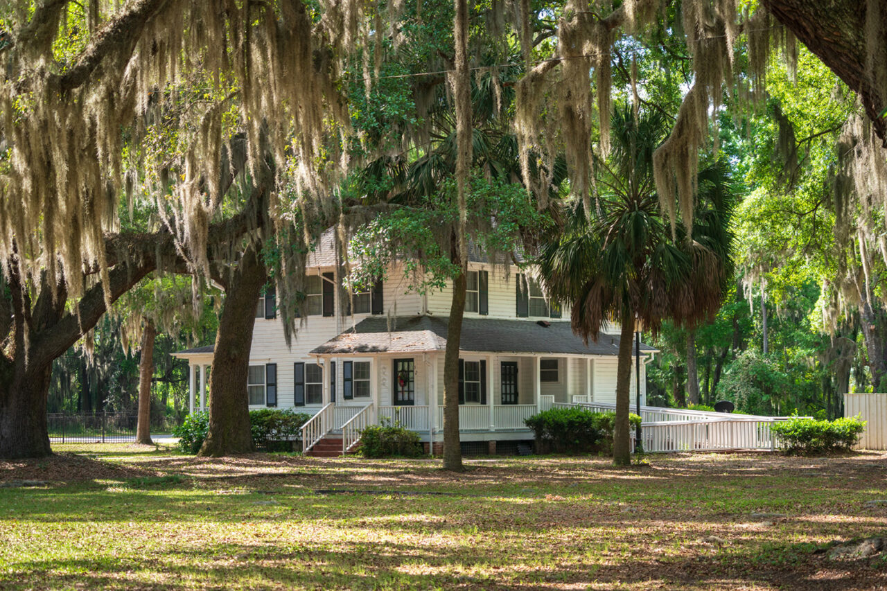 An image of the Penn Center, formerly Penn School, an African American cultural and educational center.