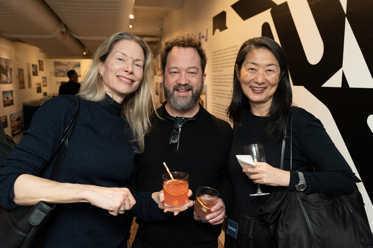 Andrea Steele, AIA, VP for Design Excellence, AIA New York; Benjamin Gilmartin, AIA, 2025 President, AIA New York; Vivian Lee, FAIA, LEED AP, Design Director, Principal, Gensler