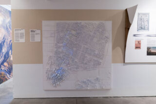 Installation view, Making Energy Visible, Center for Architecture, 2025. Photo: Asya Gorovits.