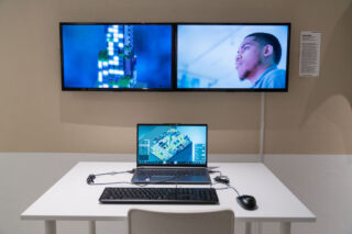 Installation view, Making Energy Visible, Center for Architecture, 2025. Photo: Asya Gorovits.