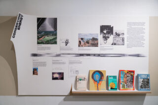 Installation view, Making Energy Visible, Center for Architecture, 2025. Photo: Asya Gorovits.