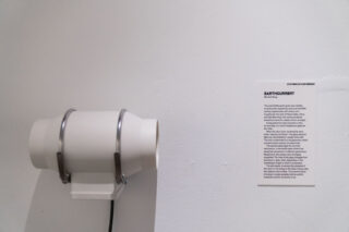 Installation view, Making Energy Visible, Center for Architecture, 2025. Photo: Asya Gorovits.