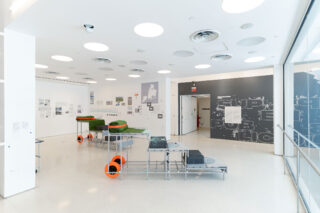 Installation view, Searching for Superpublics, Center for Architecture, 2025. Photo: Asya Gorovits.