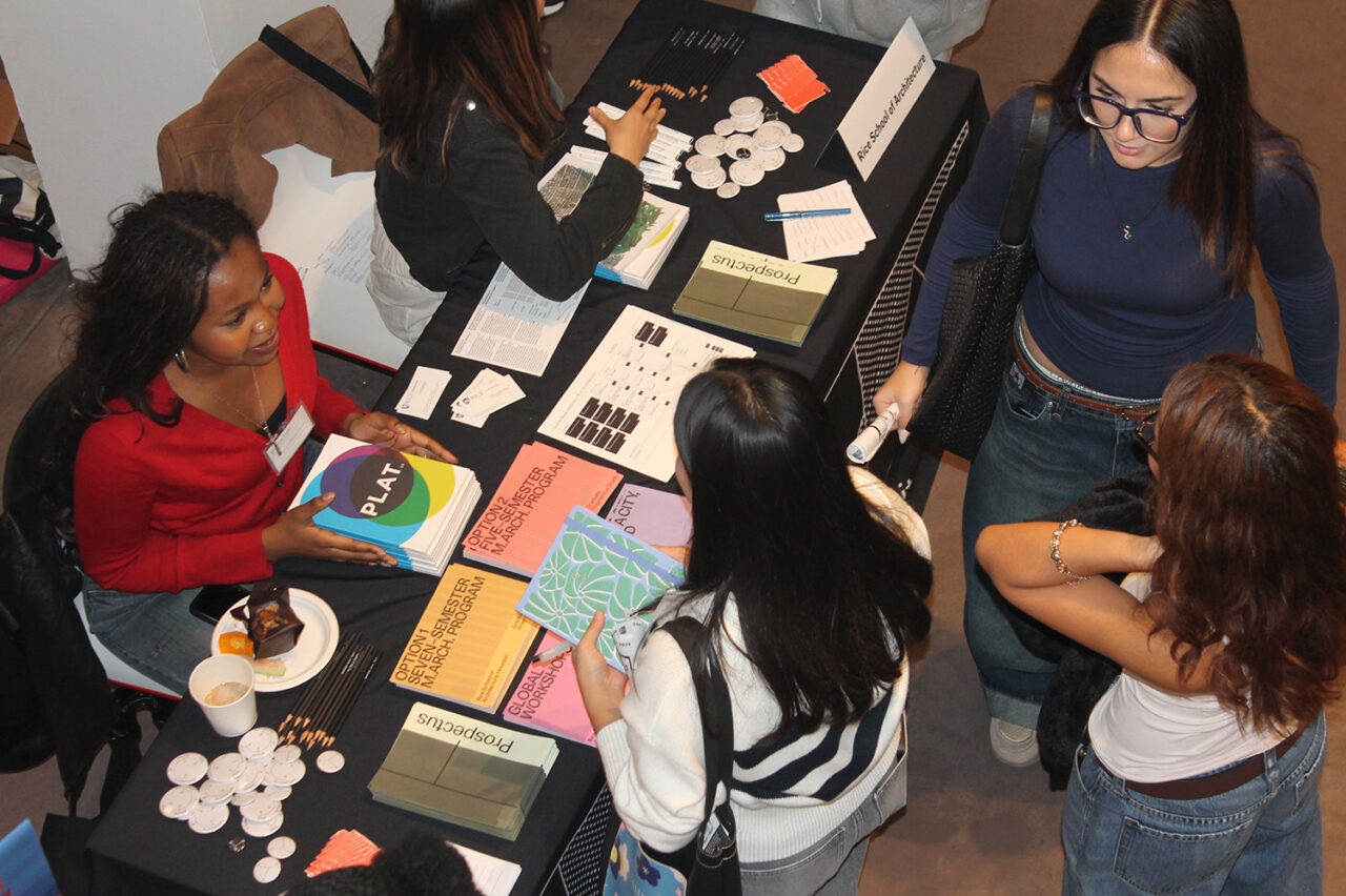 K-12 College Fair at the Center for Architecture. Photo: Center for Architecture.