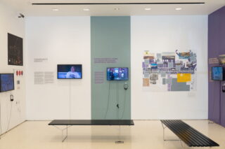 Installation view, CFA Lab: Repair - Democracy and Urban Space, Center for Architecture, 2026