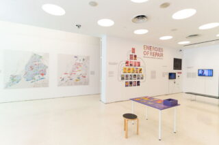 Installation view, CFA Lab: Repair - Democracy and Urban Space, Center for Architecture, 2026