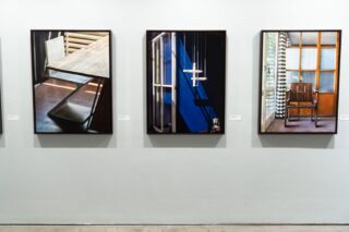 Installation view, Gerrit Rietveld: Wealth of Sobriety, Center for Architecture, 2026.