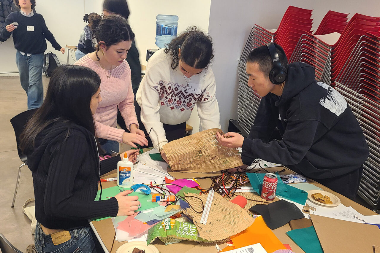 Discover Architecture participants at the Center for Architecture. Photo: Center for Architecture.