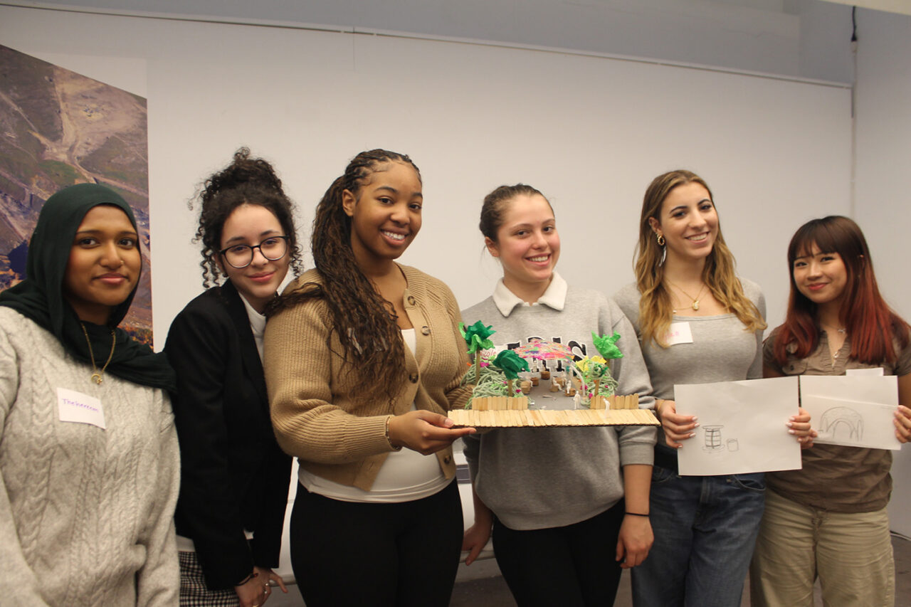 Discover Architecture participants at the Center for Architecture. Photo: Center for Architecture.