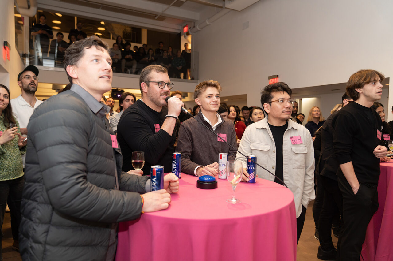 Team STUDIOS Architecture at Guess-A-Sketch 2026.