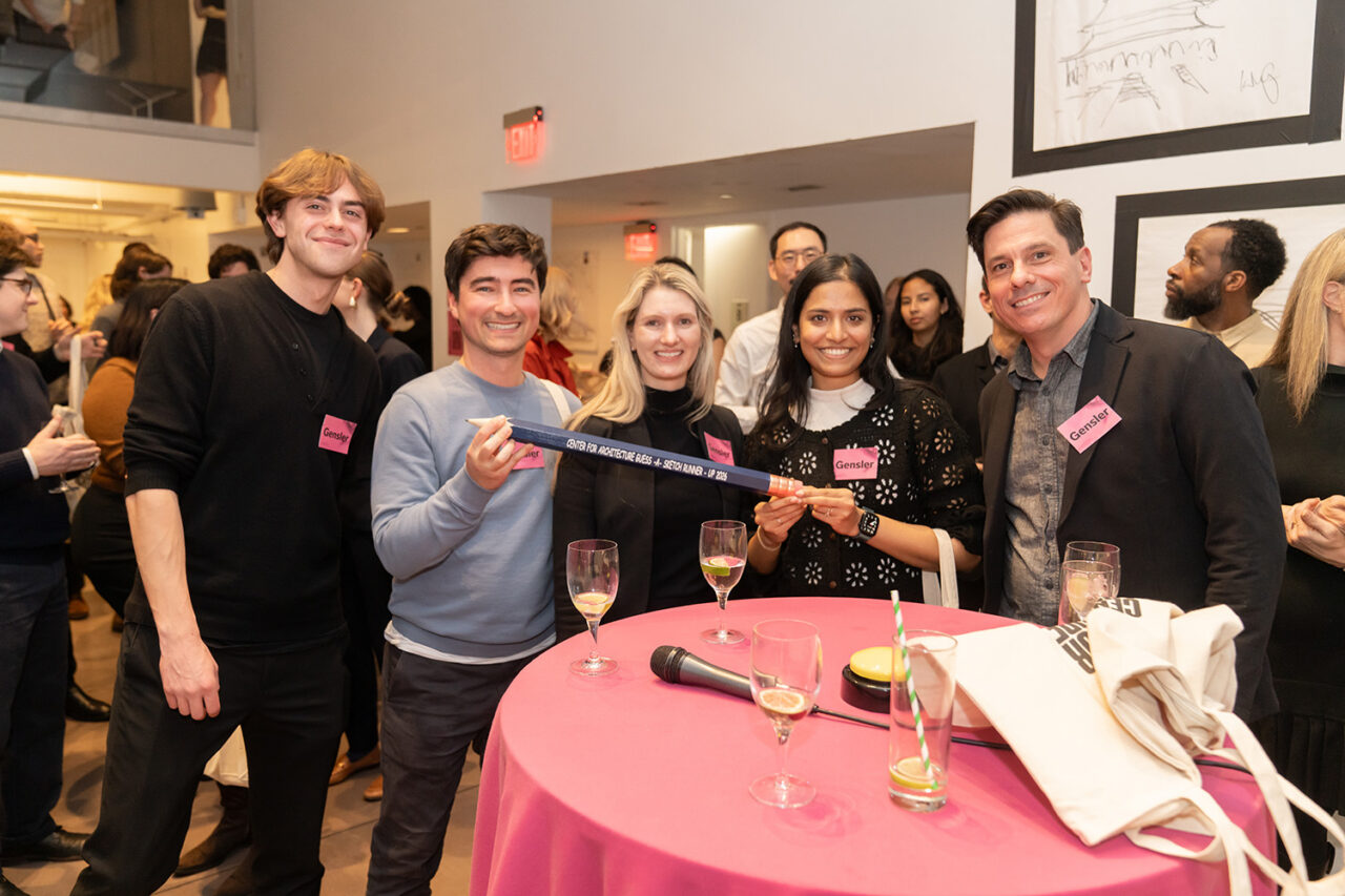 Team Gensler took home the runner-up pencil trophy.