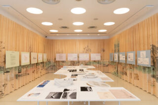 Installation view, Humanist modernity, Center for Architecture, 2026