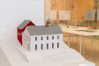 Installation view, Humanist modernity, Center for Architecture, 2026