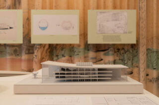 Installation view, Humanist modernity, Center for Architecture, 2026