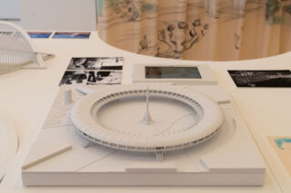 Installation view, Humanist modernity, Center for Architecture, 2026