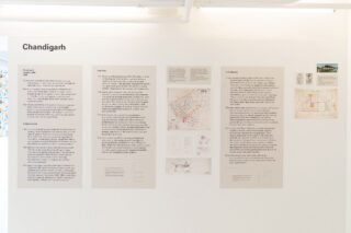 Installation view, Humanist modernity, Center for Architecture, 2026