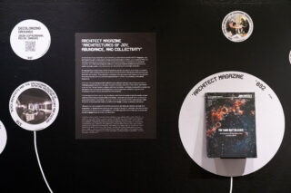 Installation view, Dark Matter U: Justice, Pedagogy, Design, Center for Architecture, 2026.