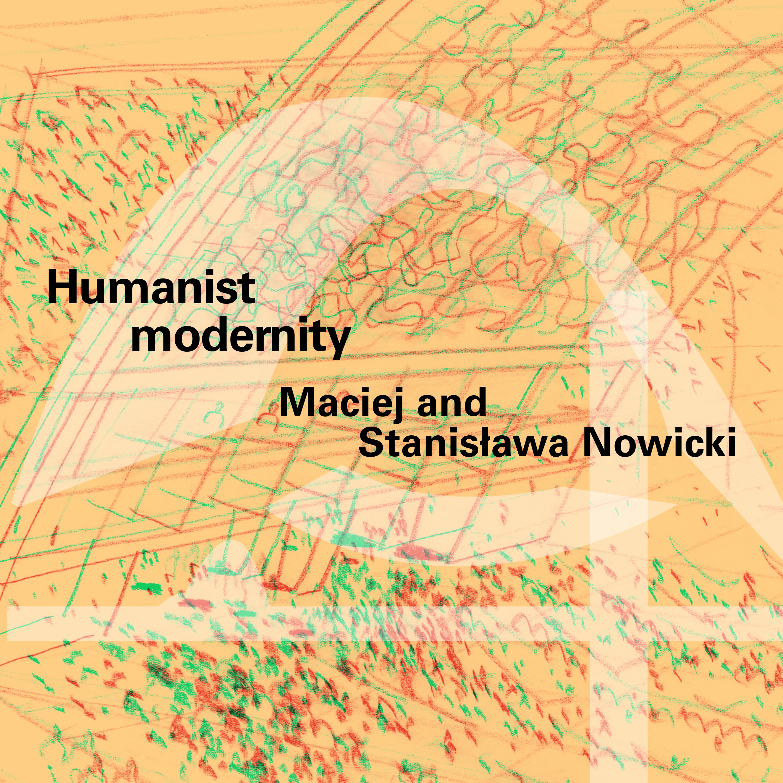 Promotional graphic for Humanist modernity exhibition