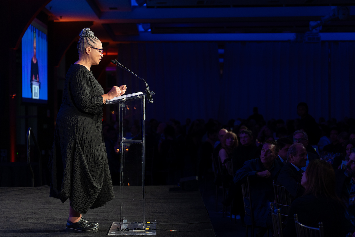 Debra White of the Studio Museum in Harlem. Photo: Samuel Lahoz.