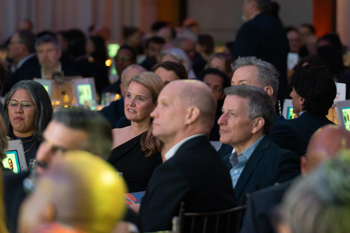 The audience at Common Bond: The Center for Architecture Gala
