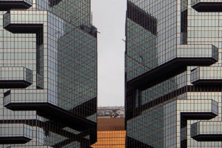 Paul Rudolph “Bond Centre” 1984. Photographer unknown. Courtesy of The Paul Rudolph Heritage Foundation.