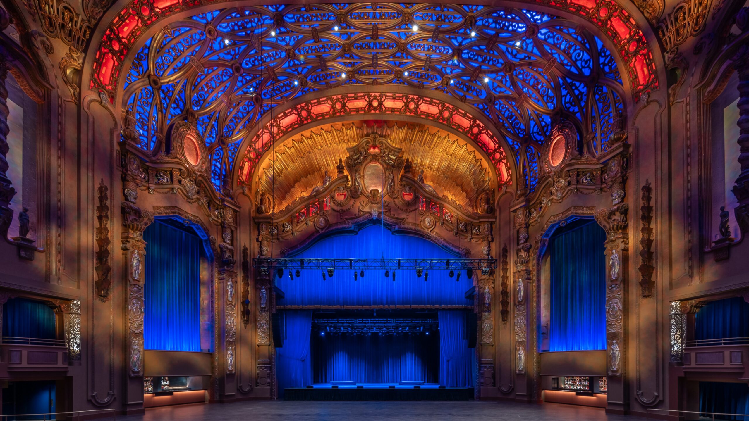 Interior image of the Paramount Theater