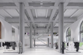 Interior of Issey Miyake New York